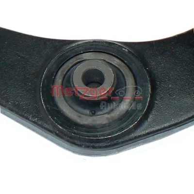 Imagem de METZGER 58059501 Braço de suspensão com articulação suspensão/guia, apoio borracha Eixo dianteiro, lado esquerdo, em baixo transversal