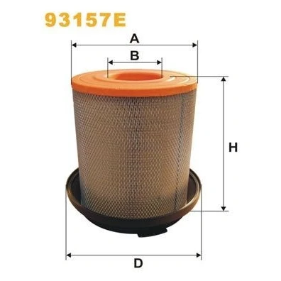 Imagem de WIX FILTERS 93157E Filtro de ar 351 282 Cartucho filtrante