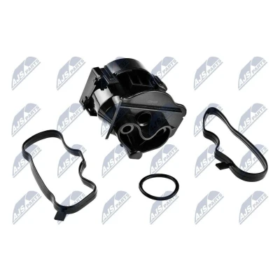 Imagem de NTY EPCV BM 006 Separador de óleo, respiro do cárter da cambota com juntas BMW: 3 Touring, Sedan, 5 Touring