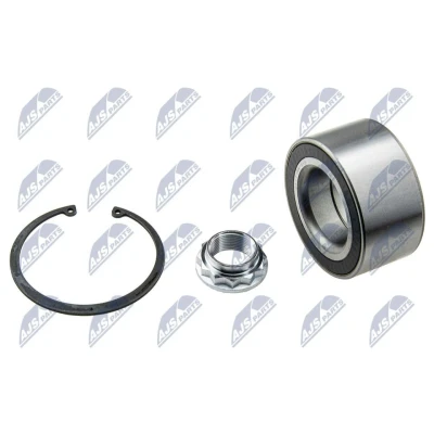 Imagem de NTY KLT BM 015 Kit de rolamento roda Eixo traseiro esquerdo, direito com sensor do ABS integrado 85,1mm BMW: 3 Sedan, Sedan