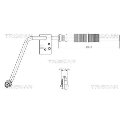 Imagem de Tubo hidráulico, direção TRISCAN 8516 29066