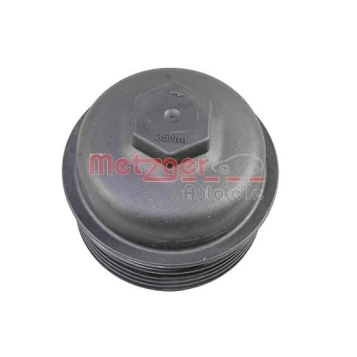 Imagem de METZGER 2370036 Tampa, caixa do filtro de óleo com junta AUDI: A6 C6 Sedan