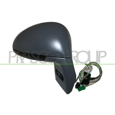 Imagem de Espelho retrovisor Prasco CI4247313 à direita com subcapa elétrico aquecível, ajustável pelo interior, sensor de temeperatura