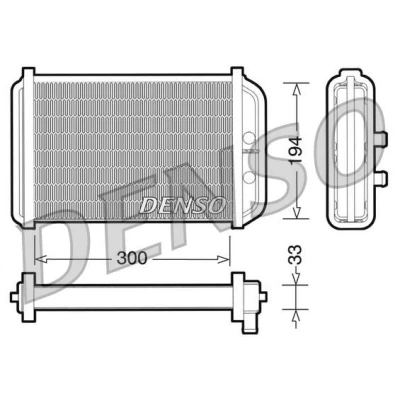 Imagem de DENSO DRR09033 Radiador Quente