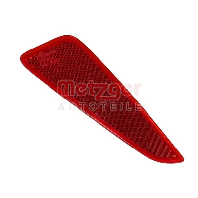 Imagem de METZGER 2080292 Reflector Vermelho Pára choques, traseira direita com marca de aprovação E