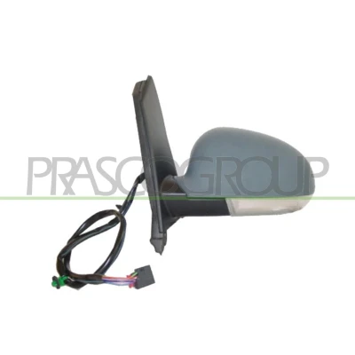 Imagem de Espelho retrovisor Prasco Premium VG0407334P esquerda com subcapa elétrico aquecível, ajustável pelo interior, dobrável electricamente