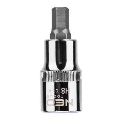 Imagem de NEO TOOLS 08 773 Chave de caixa 1/2 7422 H8 Aço cromo vanádio, para ferramentas Sextavado interior