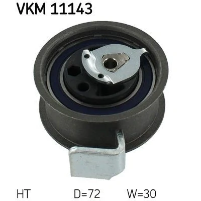Imagem de SKF VKM 11143 Rolo tensor, correia dentada VOLKSWAGEN: Golf 4, 4 Variant, Polo III Hatchback, AUDI: A6 C5 Sedan, FORD: Galaxy Mk1 MPV