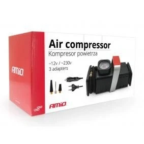 Imagem de AMiO Acomp 02 01134 Compressor de ar 12 200 com alimentação por isqueiro, portátil