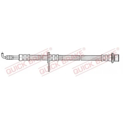 Imagem de Mangueira de travão QUICK BRAKE 59.961, Links
