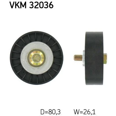 Imagem de SKF VKM 32036 Polia de Desvio com material fixação FIAT: BRAVO 1