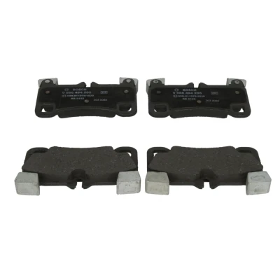 Imagem de BOSCH 0 986 494 205 Jogo de pastilhas para travão disco Baixo teor metálico com chapa anti ruído VOLKSWAGEN: Touareg I, PORSCHE: Cayenne, AUDI: Q7