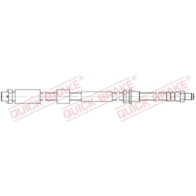 Imagem de QUICK BRAKE 32.838 Mangueira de Travão 590 M10x1 BMW: 3 Sedan