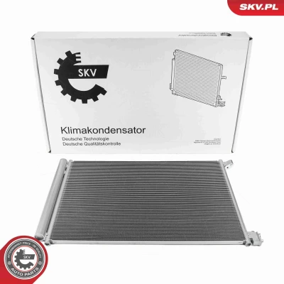 Imagem de ESEN SKV 86SKV627 Condensador com secador Alumínio 674mm MERCEDES BENZ: Classe C T modell, S Sedan
