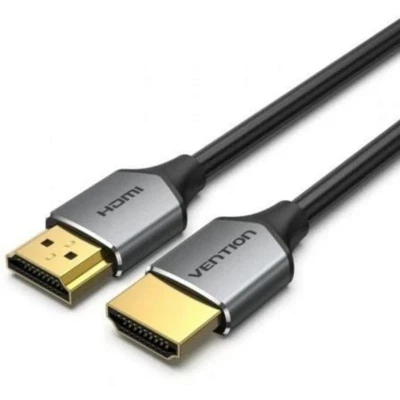 Imagem de Cabo HDMI Vention ALEHI 2.0 3m 4K Cinza Alta Velocidade Macho