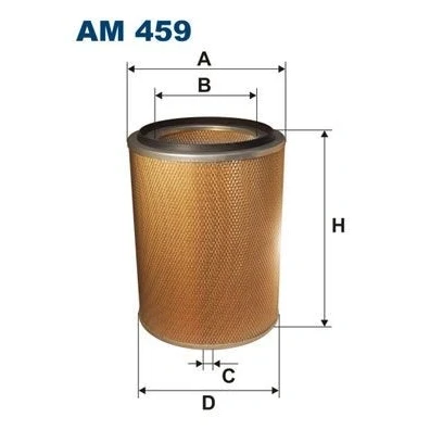 Imagem de FILTRON AM 459 Filtro de ar 398 305 Cartucho filtrante