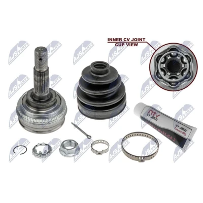 Imagem de NTY NPZ TY 016 Ponteira de Transmissão do lado da roda TOYOTA: Corolla VII Sedan, Compact, VIII Compact