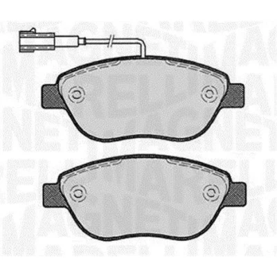 Imagem de MAGNETI MARELLI 363916060221 Jogo de pastilhas para travão disco com sensor desgaste integrado FIAT: Grande Punto Hatchback, Evo Hatchback