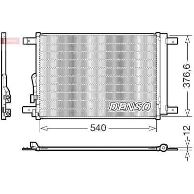 Imagem de DENSO DRM05004 Radiador, arrefecimento do motor 600 359 34 BMW: 3 Touring, 2 Coupe, 1 Hatchback