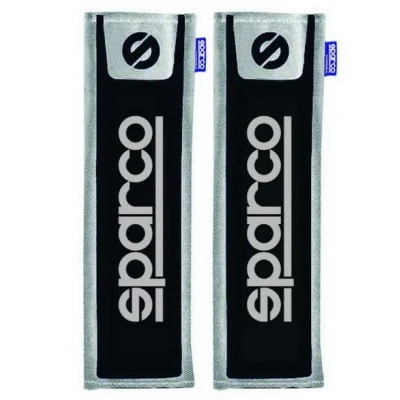 Imagem de SPARCO OPC12120001 Almofada do cinto de segurança preto/cinzento Poliéster