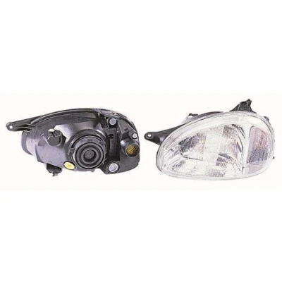 Imagem de ABAKUS 442 1102R LD EM Farol Principal à direita H4 sem motor de regulação do alcance dos faróis P43t OPEL: Corsa B Hatchback, Van