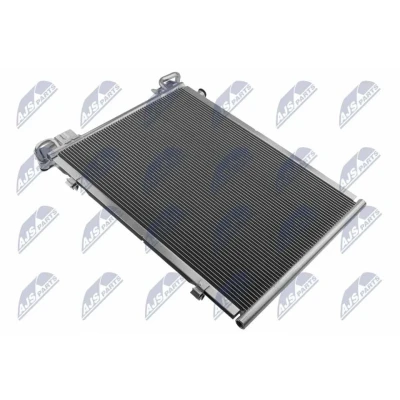 Imagem de NTY CCS FR 025 Condensador sem secador Alumínio 540mm R134a FORD: FIESTA 6