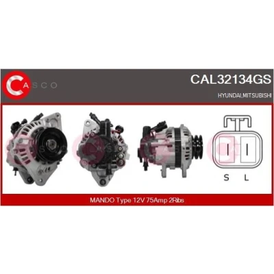 Imagem de CASCO CAL15160AS Alternador 12V 90A PEUGEOT: 206 Hatchback, Partner I Van, 307 CITROËN: Xsara Berlingo / First Van