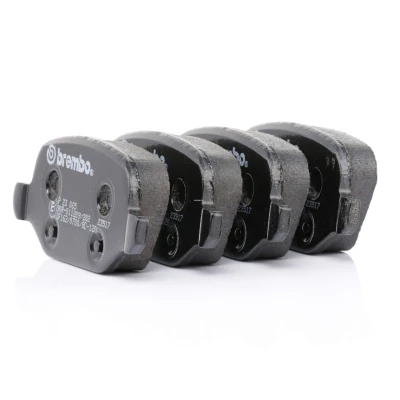 Imagem de BREMBO P 23 065 Jogo de pastilhas para travão disco excl. contacto aviso desgaste com parafusos pinça acessórios