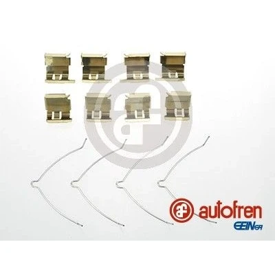 Imagem de AUTOFREN SEINSA D42565A Kit de acessórios, pastilhas travão Eixo dianteiro TOYOTA: Corolla VII Compact, VIII Liftback, Sedan