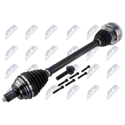 Imagem de NTY NPW AU 107 Veio de transmissão Eixo dianteiro, lado esquerdo 560mm 81mm VOLKSWAGEN: Golf 5, 6, SKODA: Octavia 1 Combi