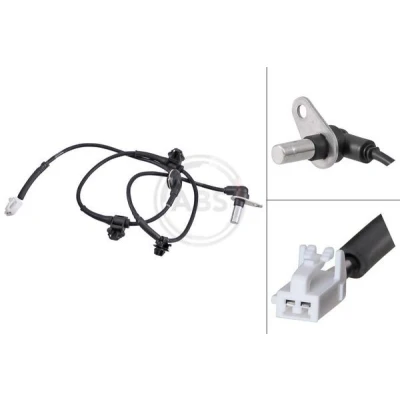 Imagem de A.B.S. 31806 Sensor de ABS passivo 960mm 1035mm 28mm branco