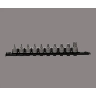 Imagem de KS TOOLS 917.4015 Conjunto de soquete Torx Aço para ferramentas quadrado
