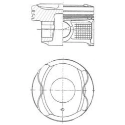 Imagem de KOLBENSCHMIDT 41250600 Pistão 71