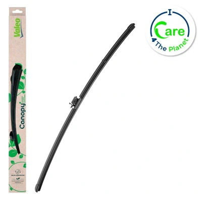 Imagem de Escova do limpa vidros Valeo Canopy 583988 650mm plana, Borracha limpeza fabricada com &gt;80% materiais sustentáveis