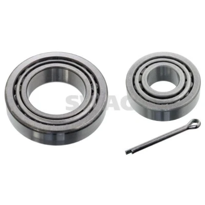 Imagem de SWAG 50 85 0001 Kit de Rolamento roda Eixo dianteiro, lado esquerdo, direito com contrapino 45mm rolos cónicos