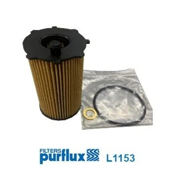 Imagem de PURFLUX L1153 Filtro de óleo Cartucho filtrante HYUNDAI: SANTA FE 2, 3, KIA: SORENTO 3