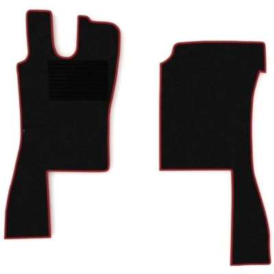 Imagem de F CORE MT15 RED Conjunto de tapete chão Têxtil à frente 2 Vermelho