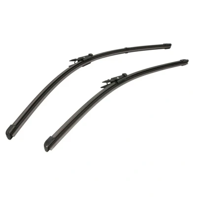 Imagem de Escova do limpa vidros Valeo Silencio X.trm, Flat Blade Set 574639 à frente Sem armação Top Lock JAGUAR: XF Sedan