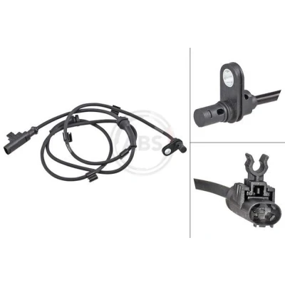Imagem de A.B.S. 31873 Sensor de ABS activo 1225 preto