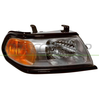 Imagem de PRASCO MB1584813 Farol Principal à direita H4 crómio/negro sem motor de regulação do alcance dos faróis MITSUBISHI: Pajero Sport 1 SUV