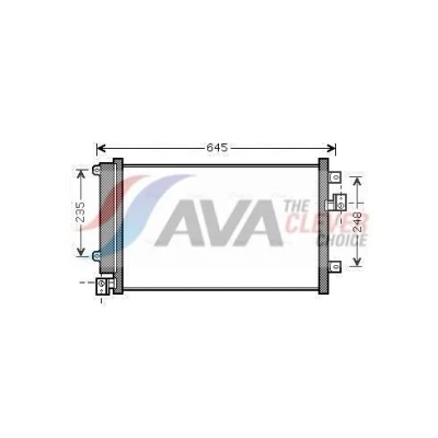 Imagem de Condensador, ar condicionado AVA COOLING FT5328D