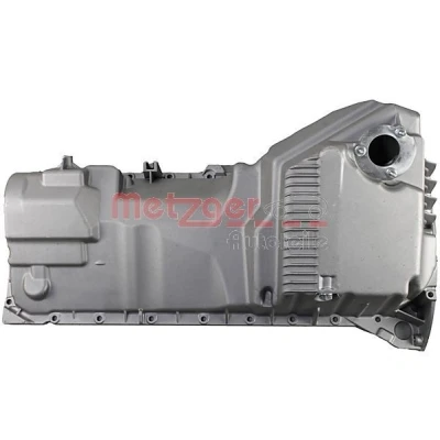 Imagem de METZGER 7990148 Cárter de Óleo com bujão despejo do óleo, sem junta furo para sensor nível óleo Alumínio p/ fundição injetada