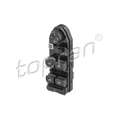 Imagem de TOPRAN 503 414 Interruptor, elevadores dos vidros do lado condutor, à frente BMW: 5 Sedan, Touring