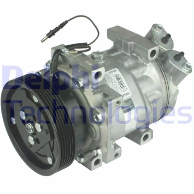 Imagem de DELPHI TSP0159853 compressor Sanden SD7V16 PAG 46 com óleo de RENAULT: CLIO 2, Kangoo I
