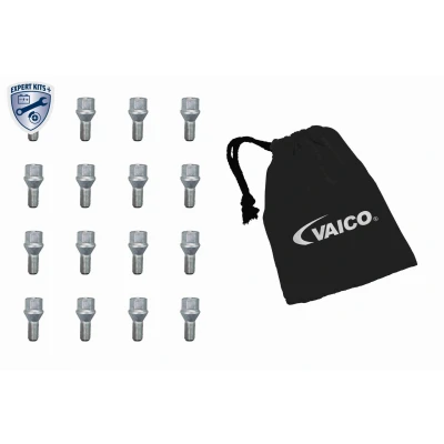 Imagem de VAICO V40 9706 16 Parafuso da Roda M12 x 1,5 mm Base cónica F 47,5 OPEL: Corsa C Hatchback, E Combo Van / Carrinha