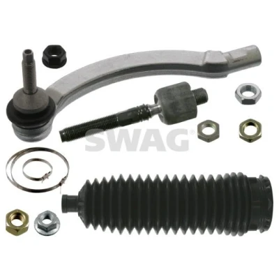 Imagem de SWAG 55 94 0555 Barra de direcção Eixo dianteiro, lado esquerdo com porcas braçadeiras, foles