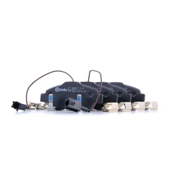 Imagem de BREMBO P 24 150 Jogo de pastilhas para travão disco incl. contacto aviso desgaste com parafusos pinça acessórios