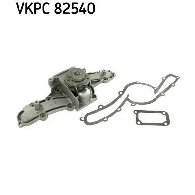 Imagem de SKF VKPC 82540 Bomba de água com juntas perno roscado Ferro fundido para accionamento da correia trapezoidal estriada ALFA ROMEO: 156 Sedan, 147