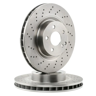 Imagem de FEBI BILSTEIN 37725 Disco de travão Eixo dianteiro 330 32 5 112 perfurado/ventilado revestido MERCEDES BENZ: Classe E Sedan, T modell