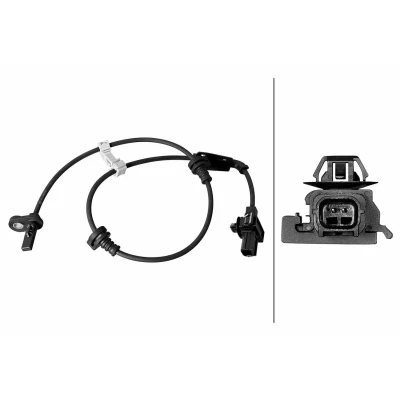 Imagem de HELLA 6PU 358 218 791 Sensor de ABS com grampo Hall 2 715